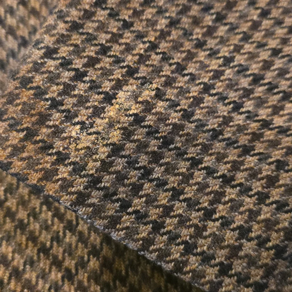 Ralph Lauren Men's Wool/Cashmere Houndstooth Sport‎ Coat Brown 42L